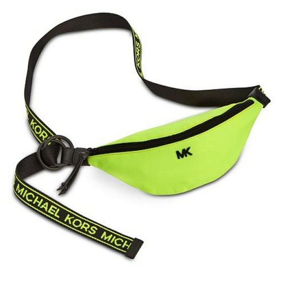 belt bag neon